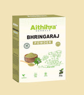 Herbals 100% Pure Bhringraj Leaf Powder for Hair – Natural Ayurvedic Herbal Powder for Hair Care & Conditioning – 50 g
