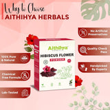 Herbals 100% Pure Hibiscus Flower Powder for Hair – Natural Herbal Conditioner for Hair Conditioning, Shine & Hair Care – 50 g