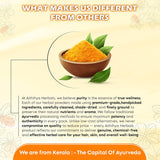'Aithihya Herbals 100% Pure & Natural Kasturi Turmeric Powder | Chemical-Free Wild Turmeric for Glowing Skin & Face Care | Herbal Face Pack & Beauty Remedy | 50g