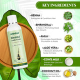 'Aithihya Herbals Henna Hair Tone Ayurvedic Oil 100 ml- gradual hair darkening, provides good sleep and hair growth- Natural, No Chemicals, Pure Ayurveda.